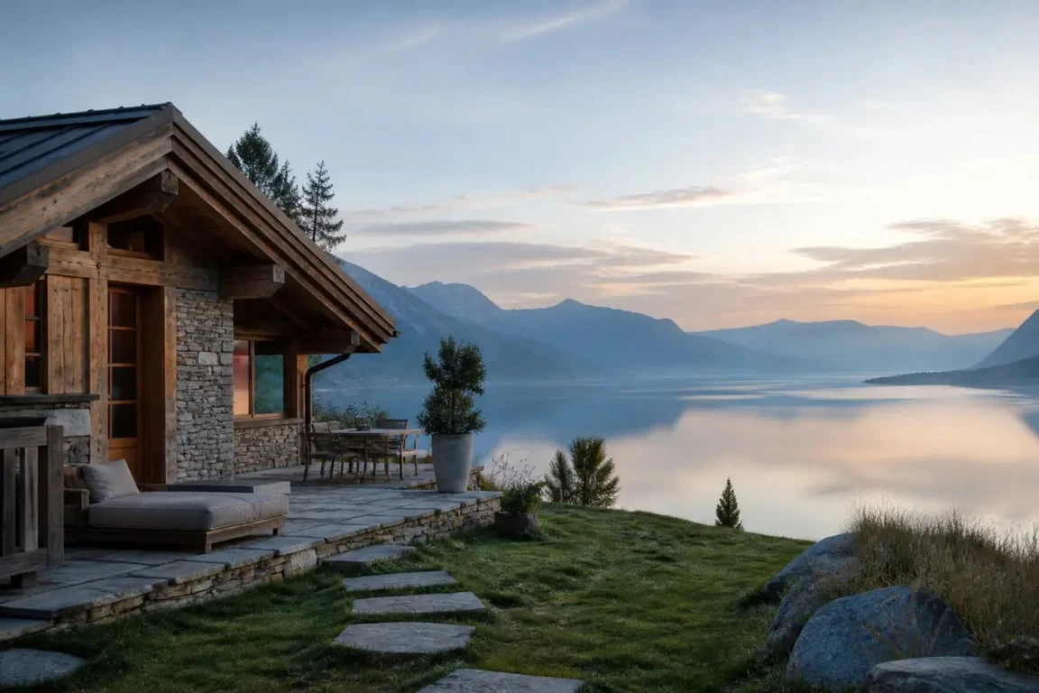 Location gite week end savoie : gîte de week-end en Savoie avec vue sur le lac du Bourget et les Alpes