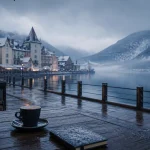 Que visiter en haute savoie en hiver : lac d’Annecy brumeux