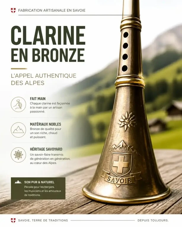 Artisanat local et clarine pour un fascinant week end en Savoie