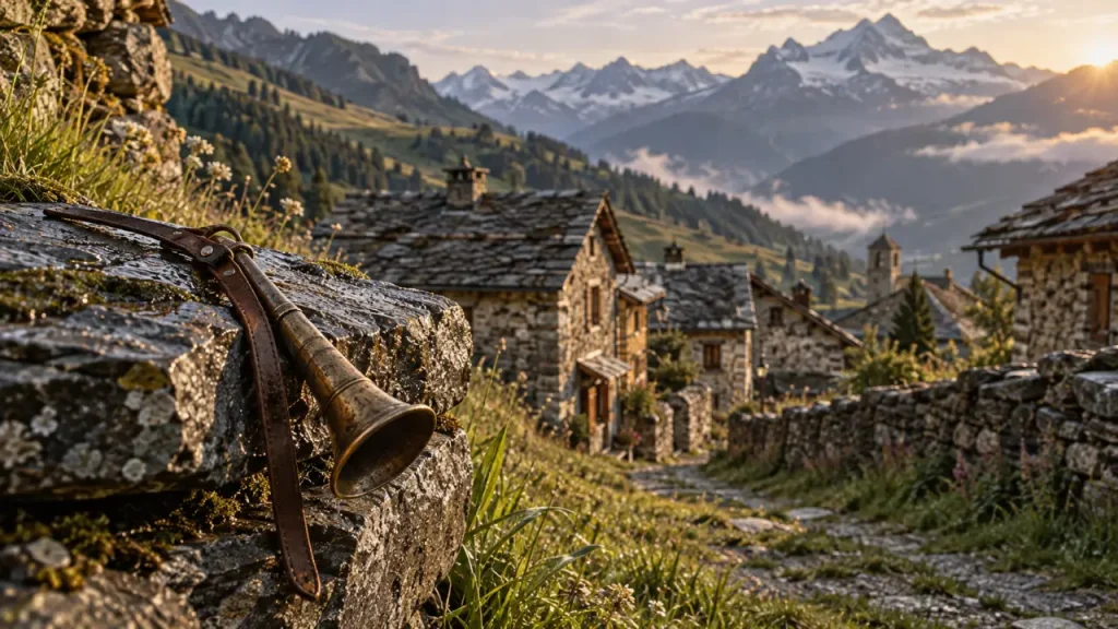 Fascinant week end savoie : pierre de lauze et clarine, hameau en Maurienne