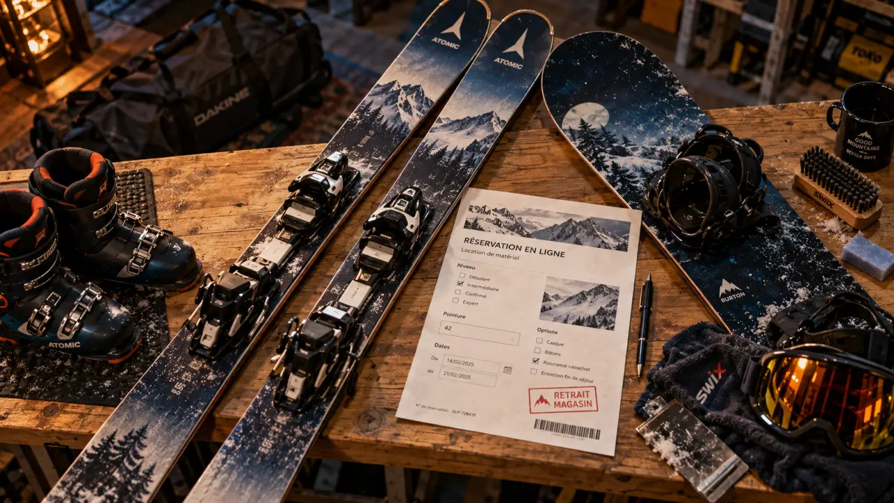 Ski Loc Shop Annecy : réservation en ligne pour récupérer des skis prêts dès l’arrivée