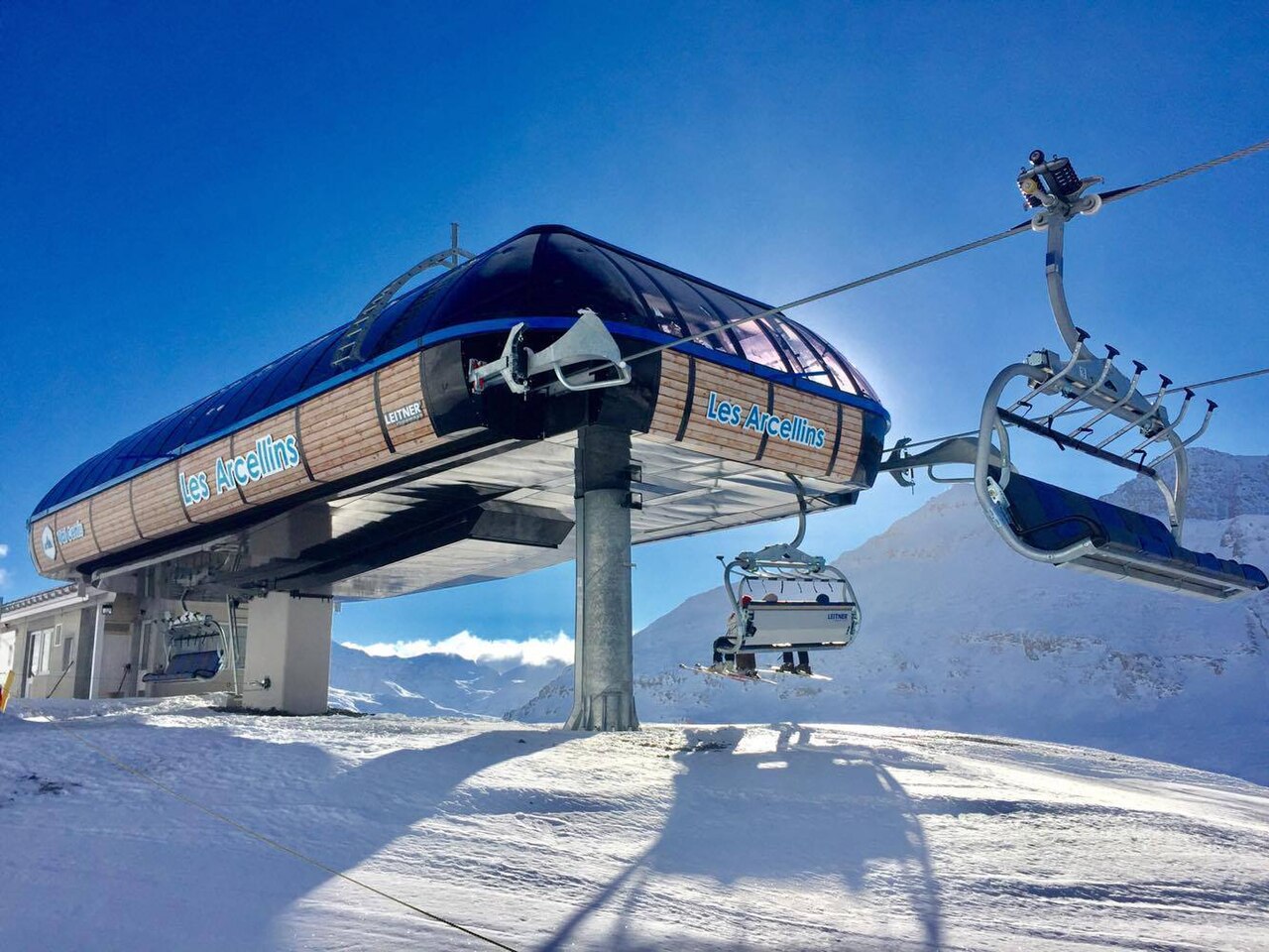 Les Arcellins dans le domaine de Val Cenis.